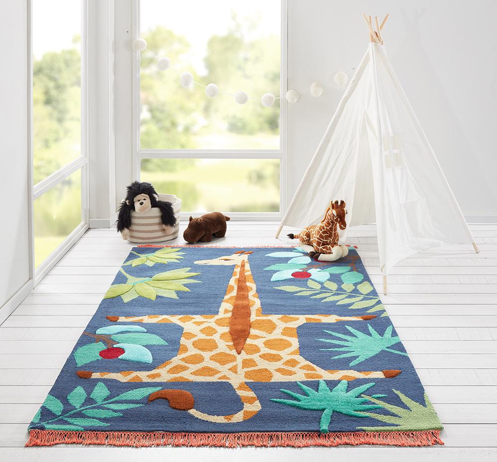 Novogratz Atticus ATC-3 Navy Rug - Baconco