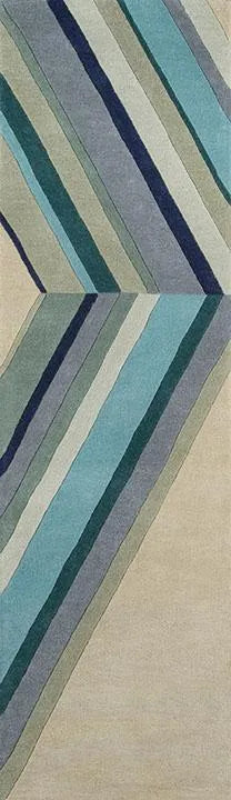 Novogratz Delmar DEL 5 Blue Rug - Baconco