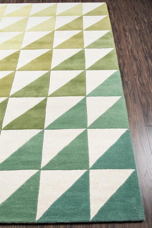 Novogratz Delmar DEL 6 Lime Rug - Baconco