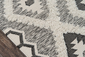 Novogratz Indio IND-5 Black Rug - Baconco