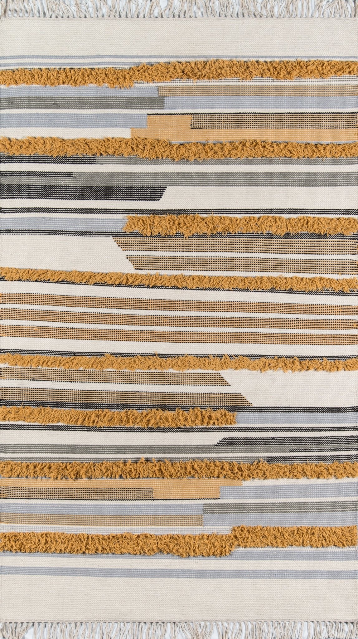 Novogratz Indio IND-6 Mustard Rug - Baconco