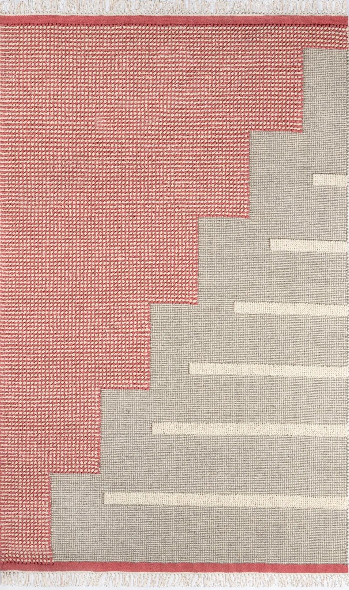 Novogratz Karl KRL-1 Pink Rug - Baconco