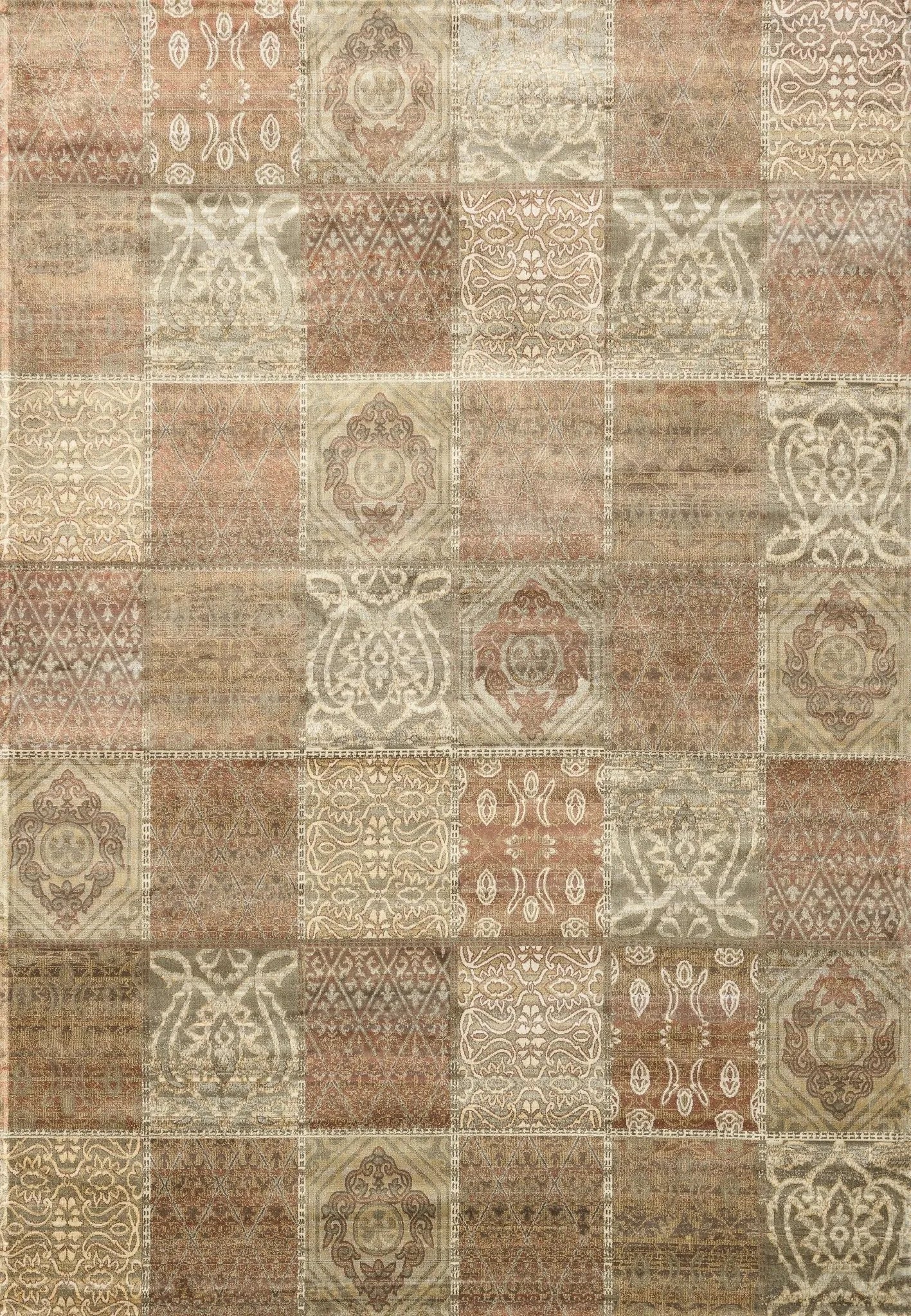 Nyla NY 16 Cinnamon / Beige Rug - Baconco