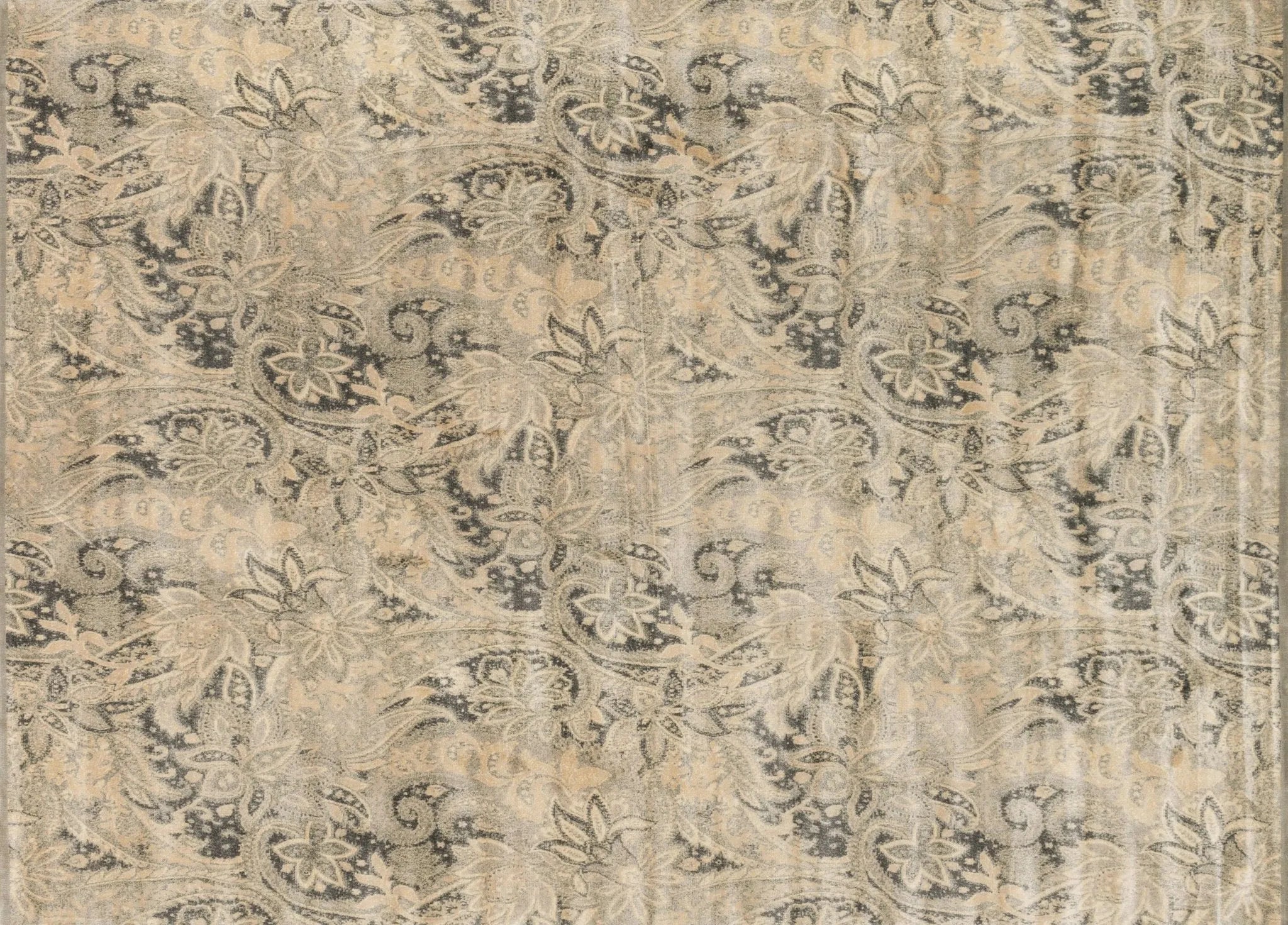 Nyla NY 23 Cream / Slate Rug - Baconco