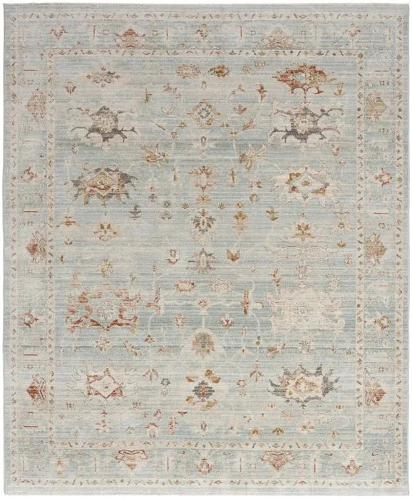 Oases OAE02 Light Blue Rug - Baconco