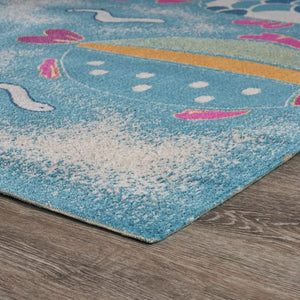 Oceania 81673BUC Blue/Cream Rug - Baconco