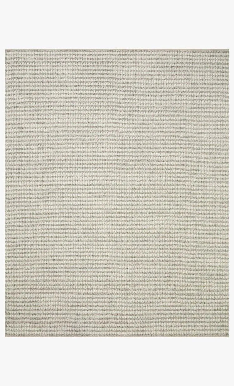 Ojai OJA-01 Ivory/Stone Rug - Baconco