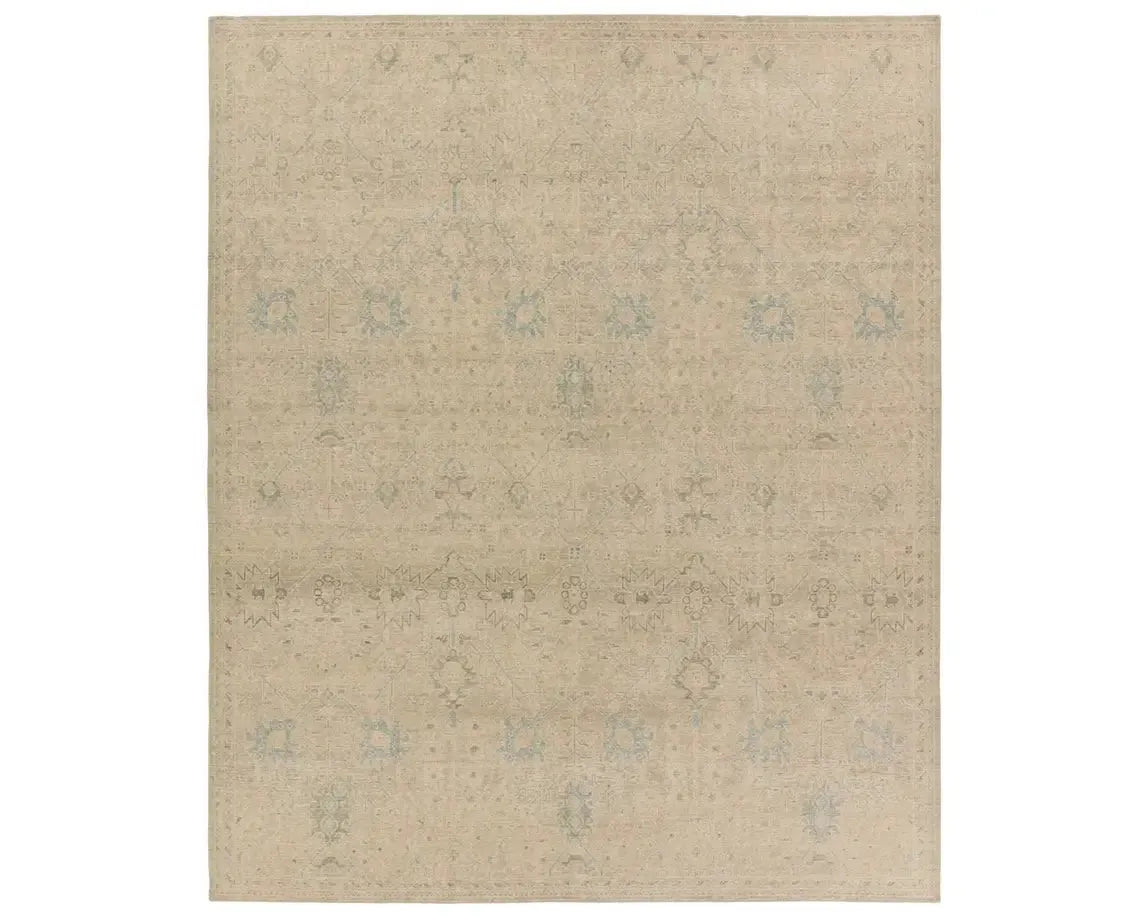 Onessa ONE04 Tan/Blue Rug - Baconco