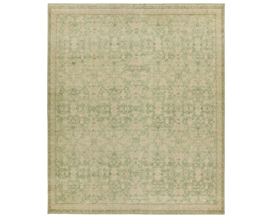 Onessa ONE08 Green/Tan Rug - Baconco