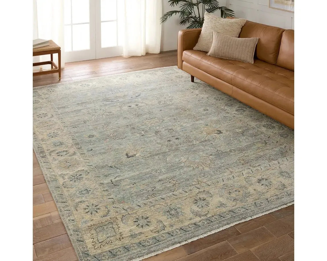 Orenda ORN05 Blue/Grey Rug - Baconco