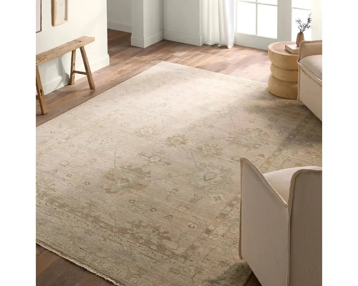 Orenda ORN06 Ivory/Beige Rug - Baconco