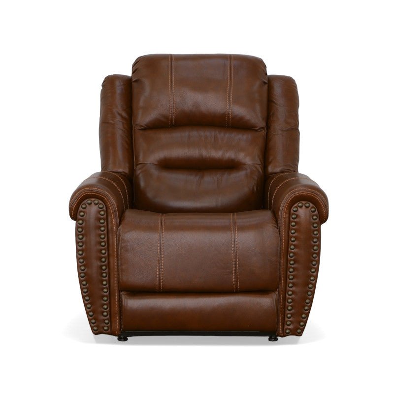 Oscar Leather Power Lift Recliner with Power Headrest and Lumbar - Baconco