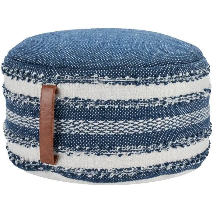 Outdoor Pillow VJ088 Navy Pouf - Baconco