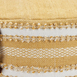 Outdoor Pillow VJ088 Yellow Pouf - Baconco