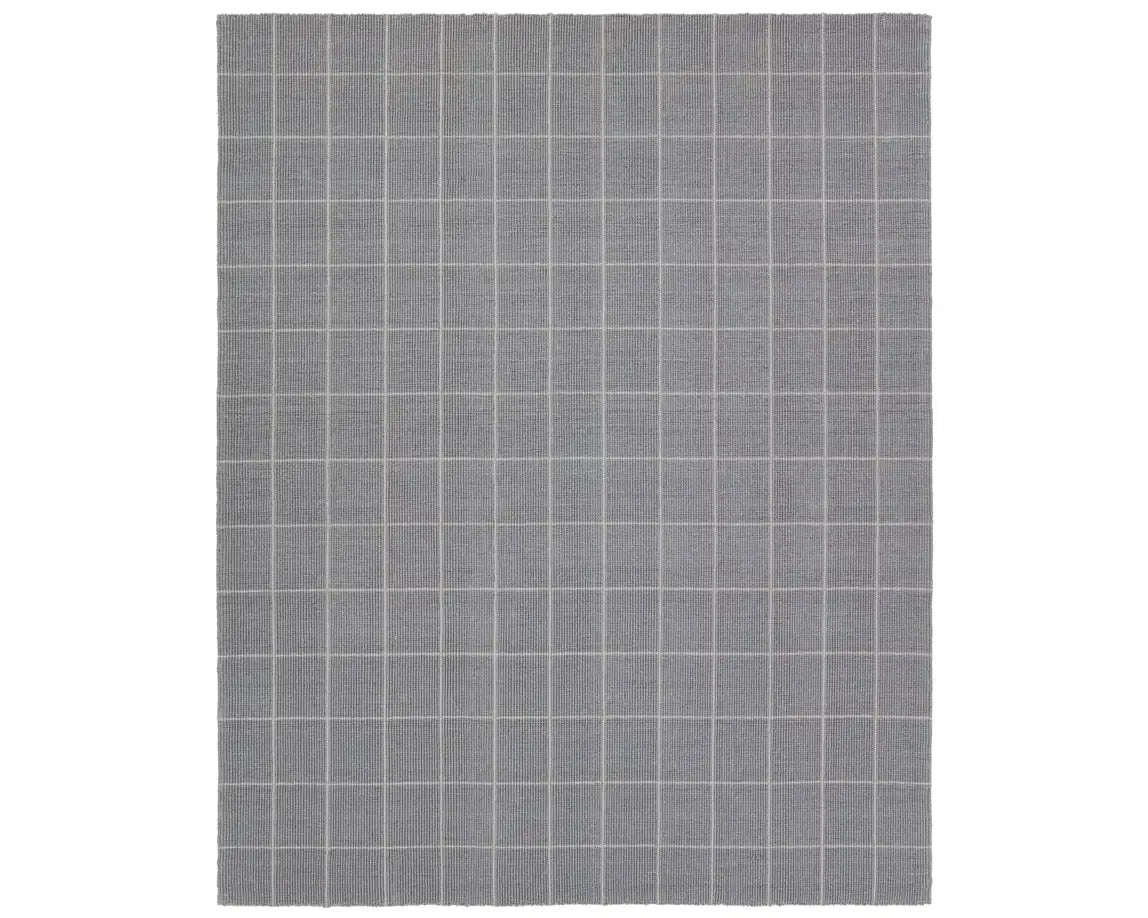 Oxford OBB03 Grey/Silver Rug - Baconco