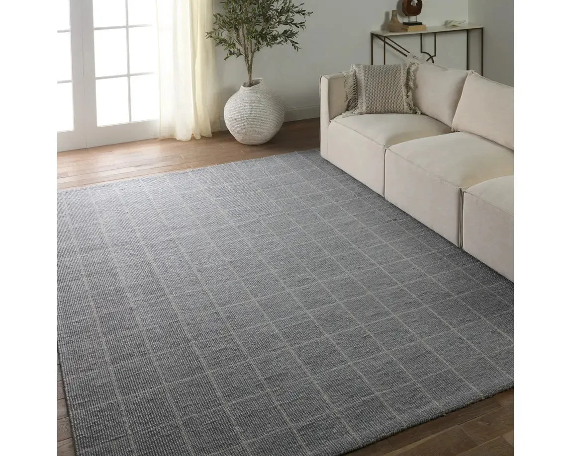 Oxford OBB03 Grey/Silver Rug - Baconco