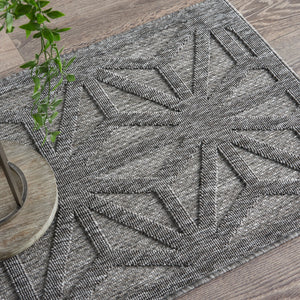 Cozumel CZM01 Dark Grey Rug