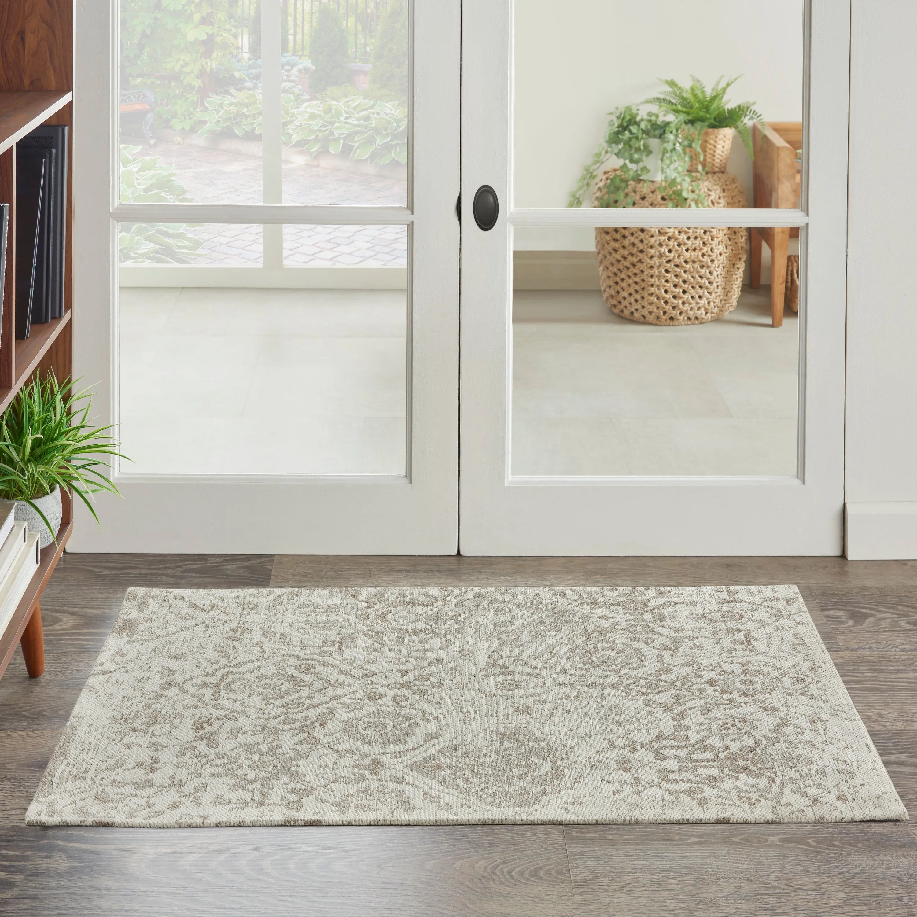 Damask DAS06 Ivory Rug - Baconco