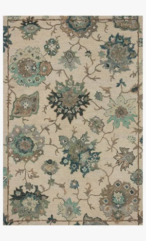 Padma Pma-03 Ivory/Blue Rug - Baconco