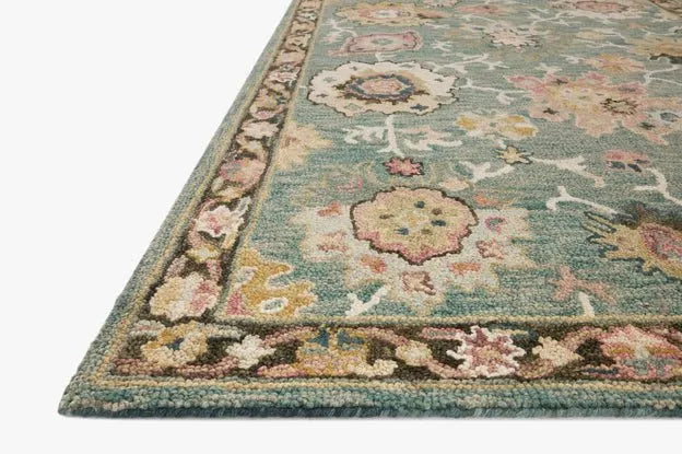 Padma Pma-04 Teal/Multi Rug - Baconco