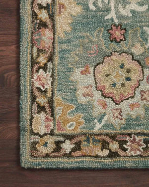 Padma Pma-04 Teal/Multi Rug - Baconco