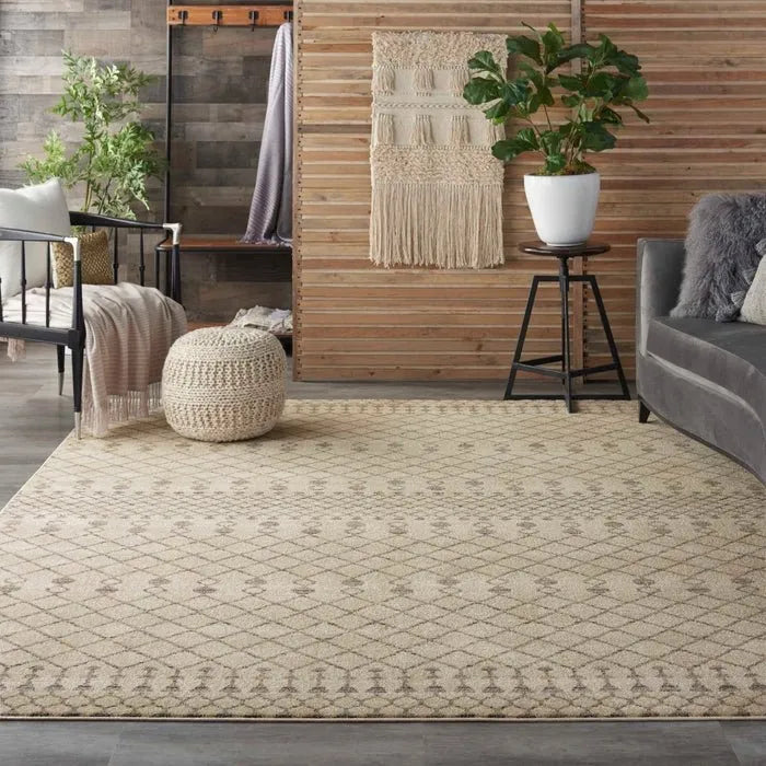 Palermo PMR03 Beige/Grey Rug - Baconco