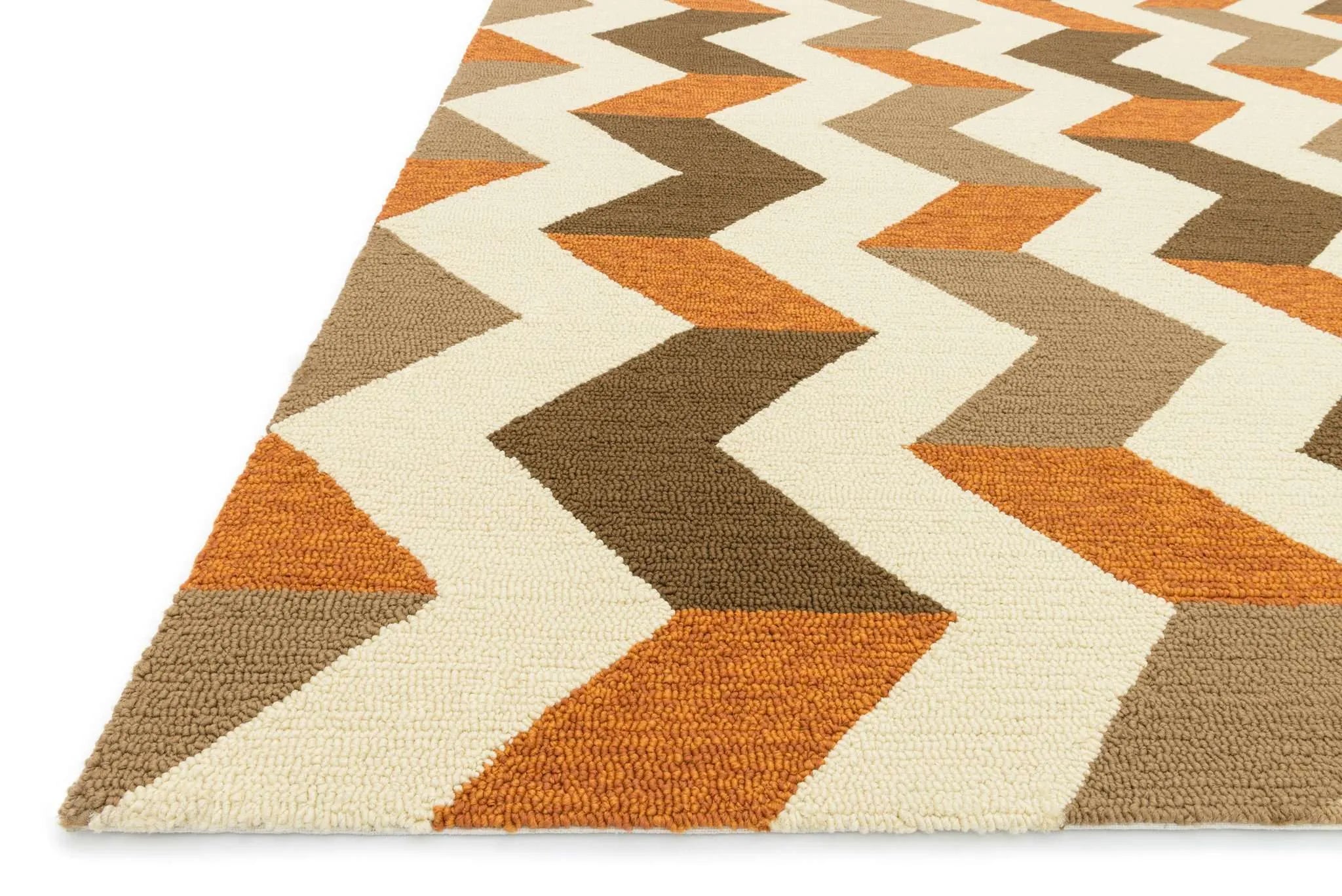 Palm Springs PM 03 Brown / Orange Rug - Baconco