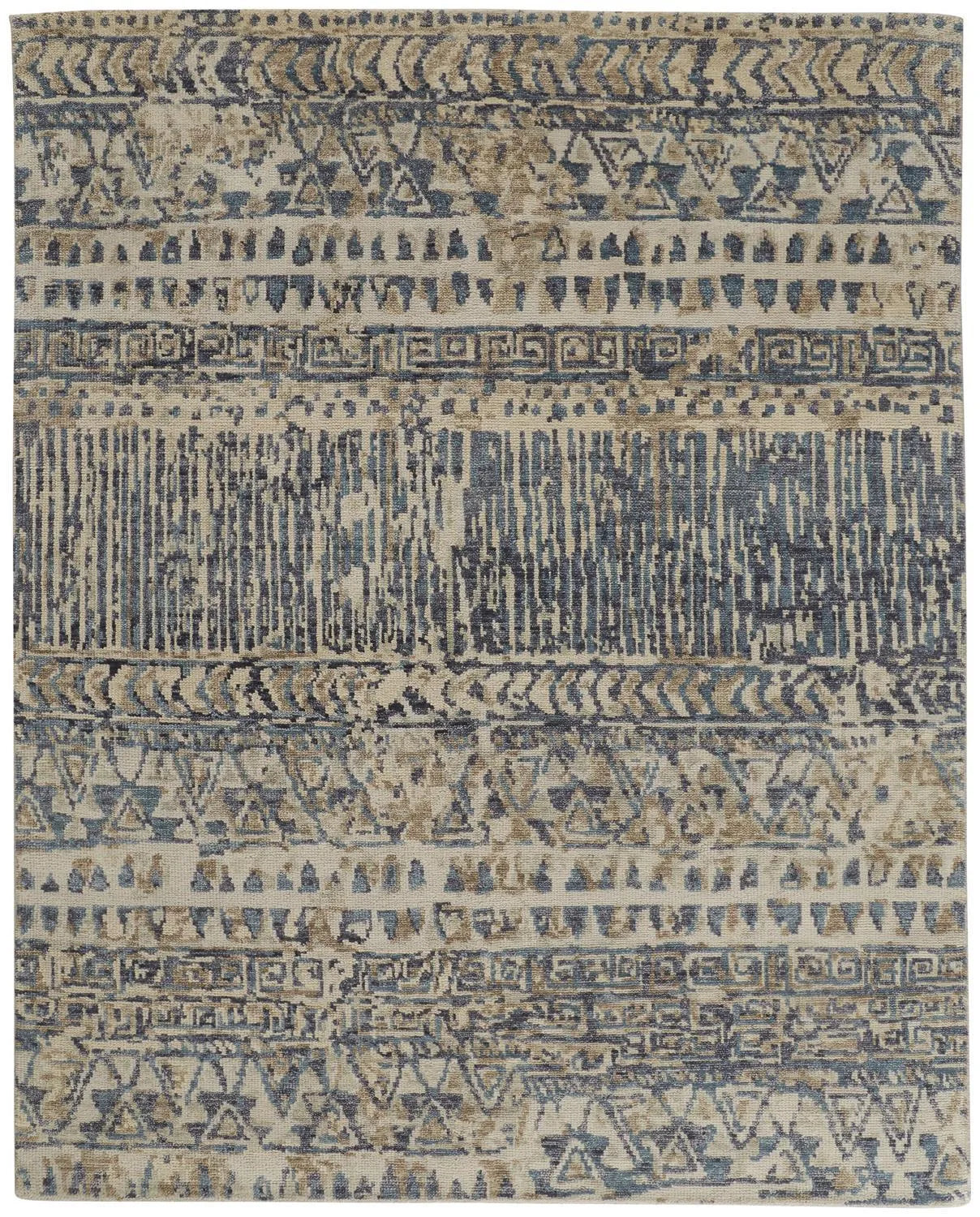 Palomar 6591F Blue/Beige Rug - Baconco