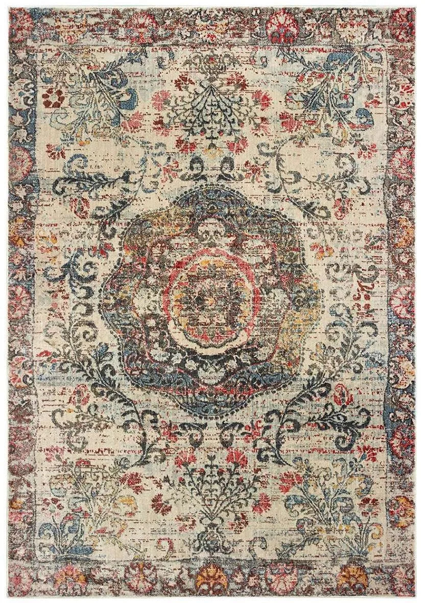 Pandora 47H Ivory Multi Rug - Baconco