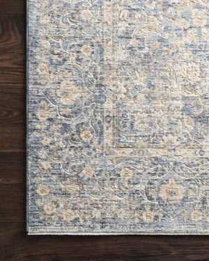 Pandora PAN-01 Blue/Gold Rug - Baconco