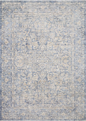 Pandora PAN-01 Blue/Gold Rug - Baconco