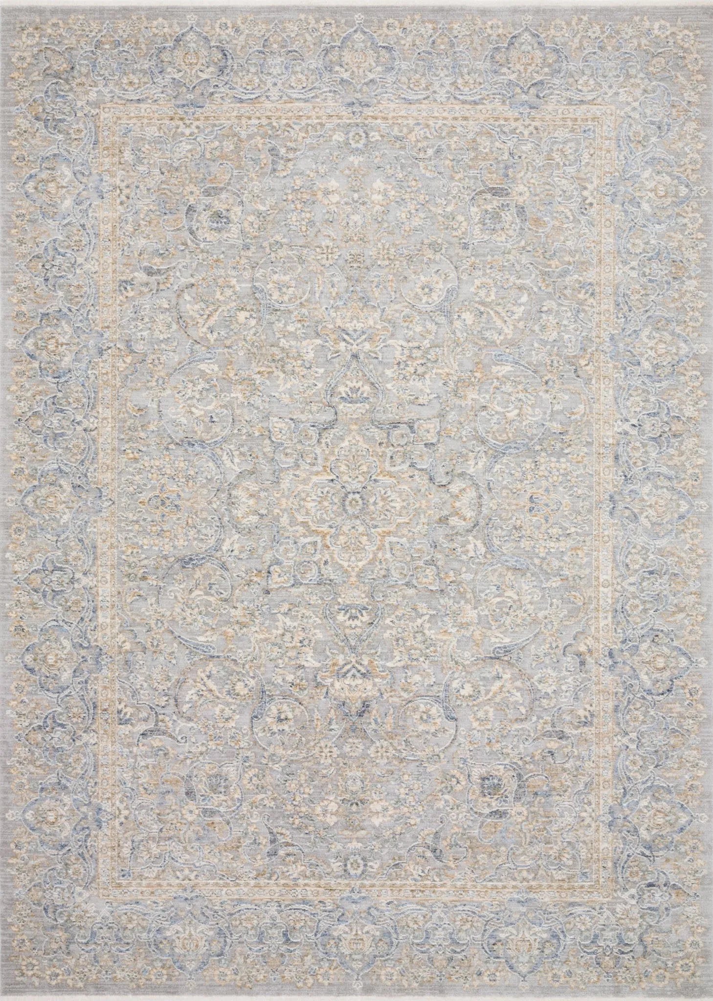 Pandora PAN-01 Stone/Gold Rug - Baconco