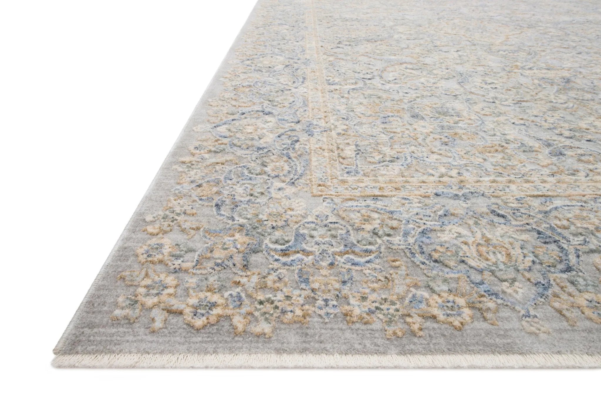 Pandora PAN-01 Stone/Gold Rug - Baconco