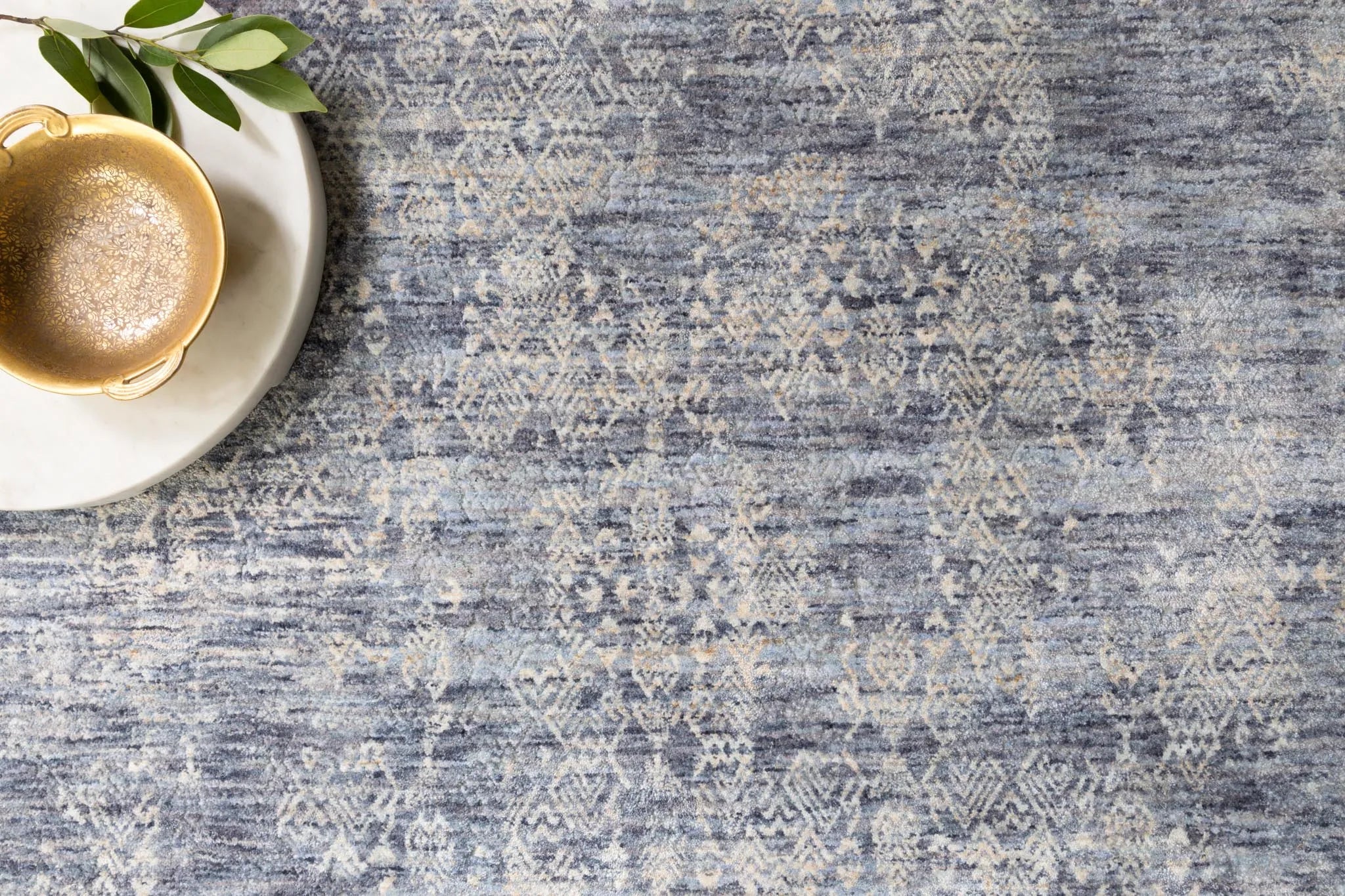 Pandora PAN-03 Dark Blue Rug - Baconco