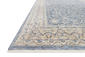 Pandora PAN-04 Dark Blue/Ivory Rug - Baconco