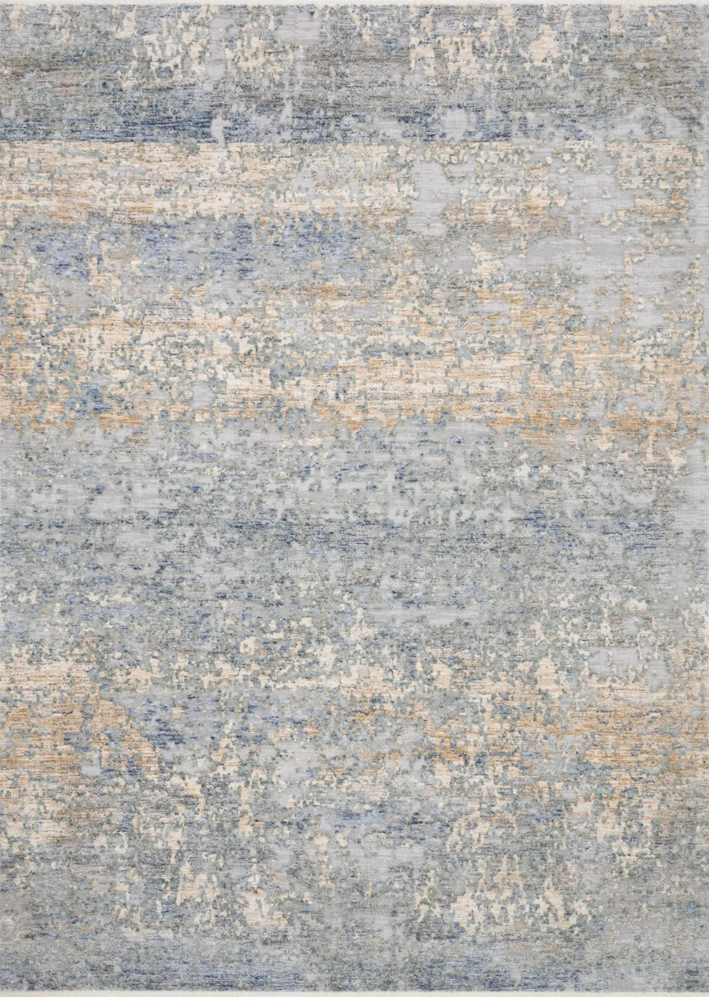 Pandora PAN-05 Blue/Gold Rug - Baconco