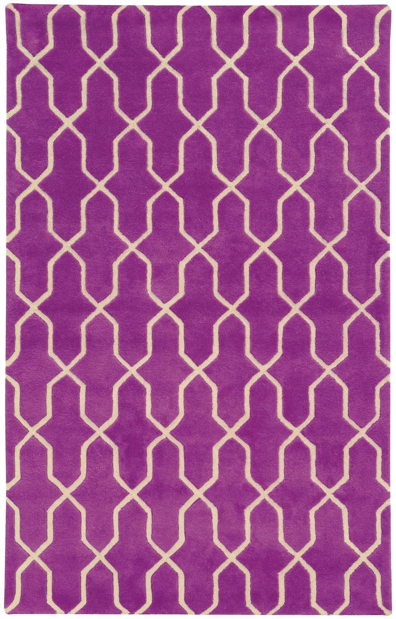 PANTONE UNIVERSE Optic 41101 Purple / Ivory Rug - Baconco