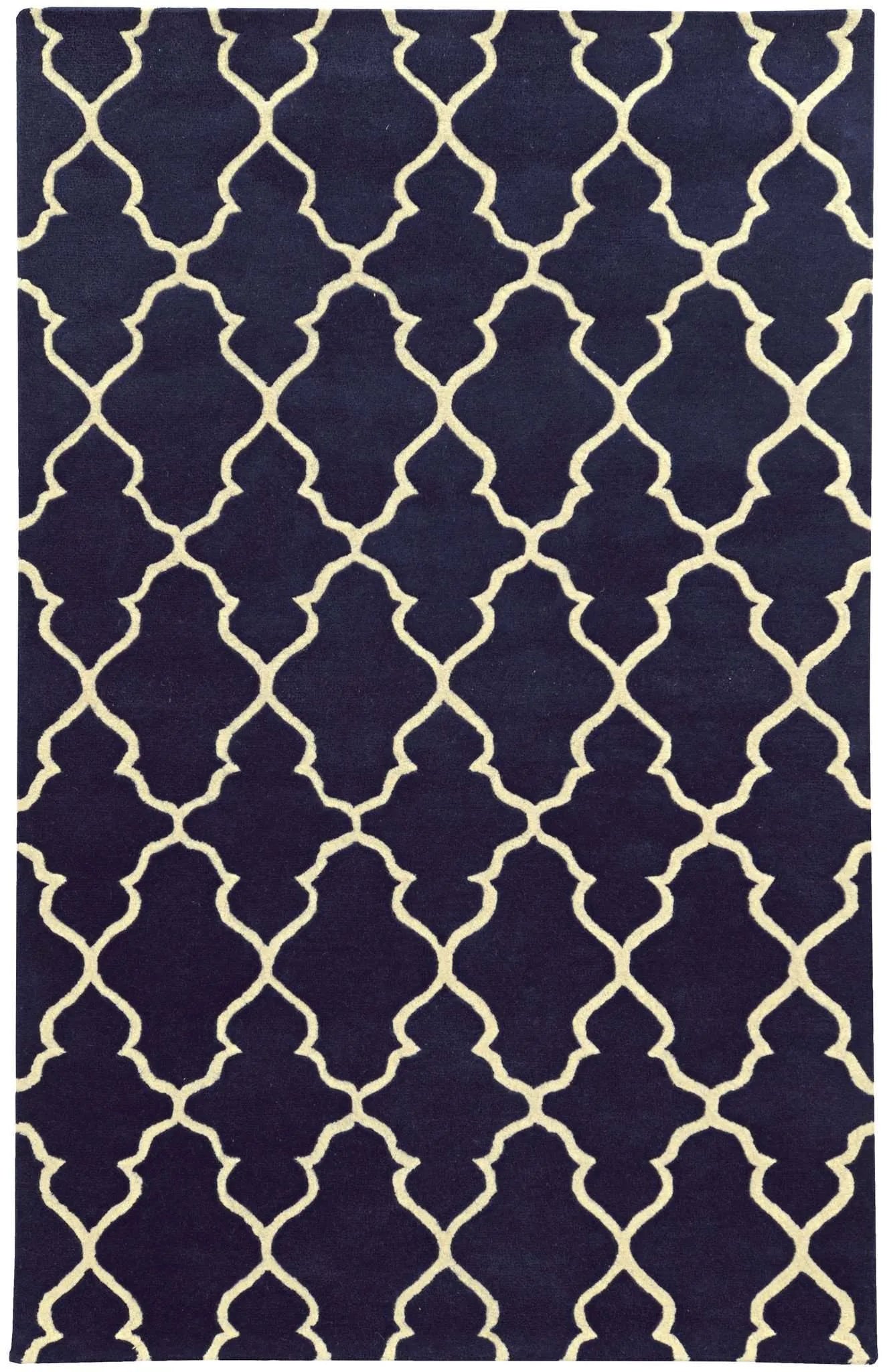 Pantone Universe Optic 41104 Navy Ivory Rug - Baconco