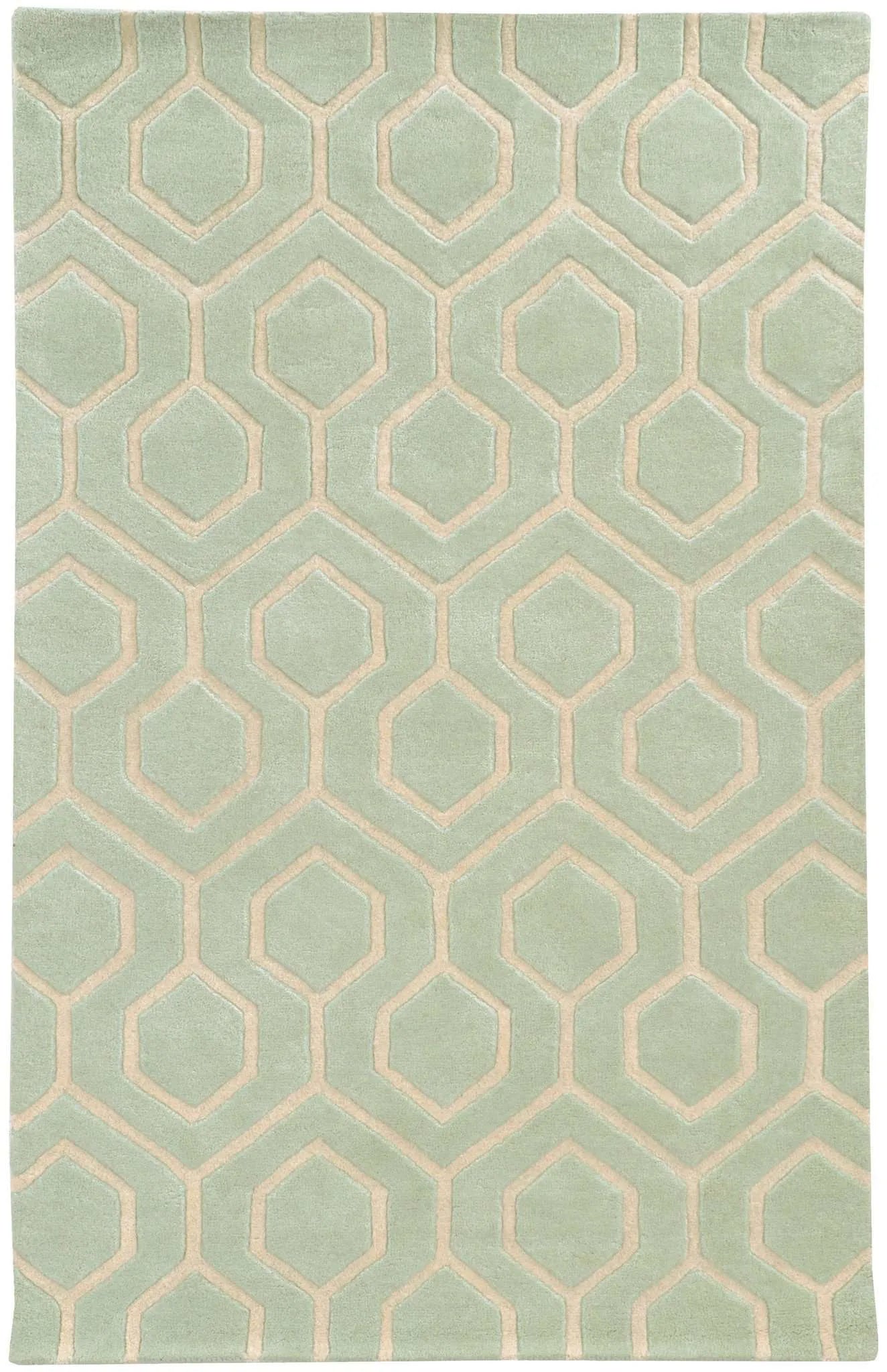 PANTONE UNIVERSE Optic 41106 Green / Ivory Rug - Baconco