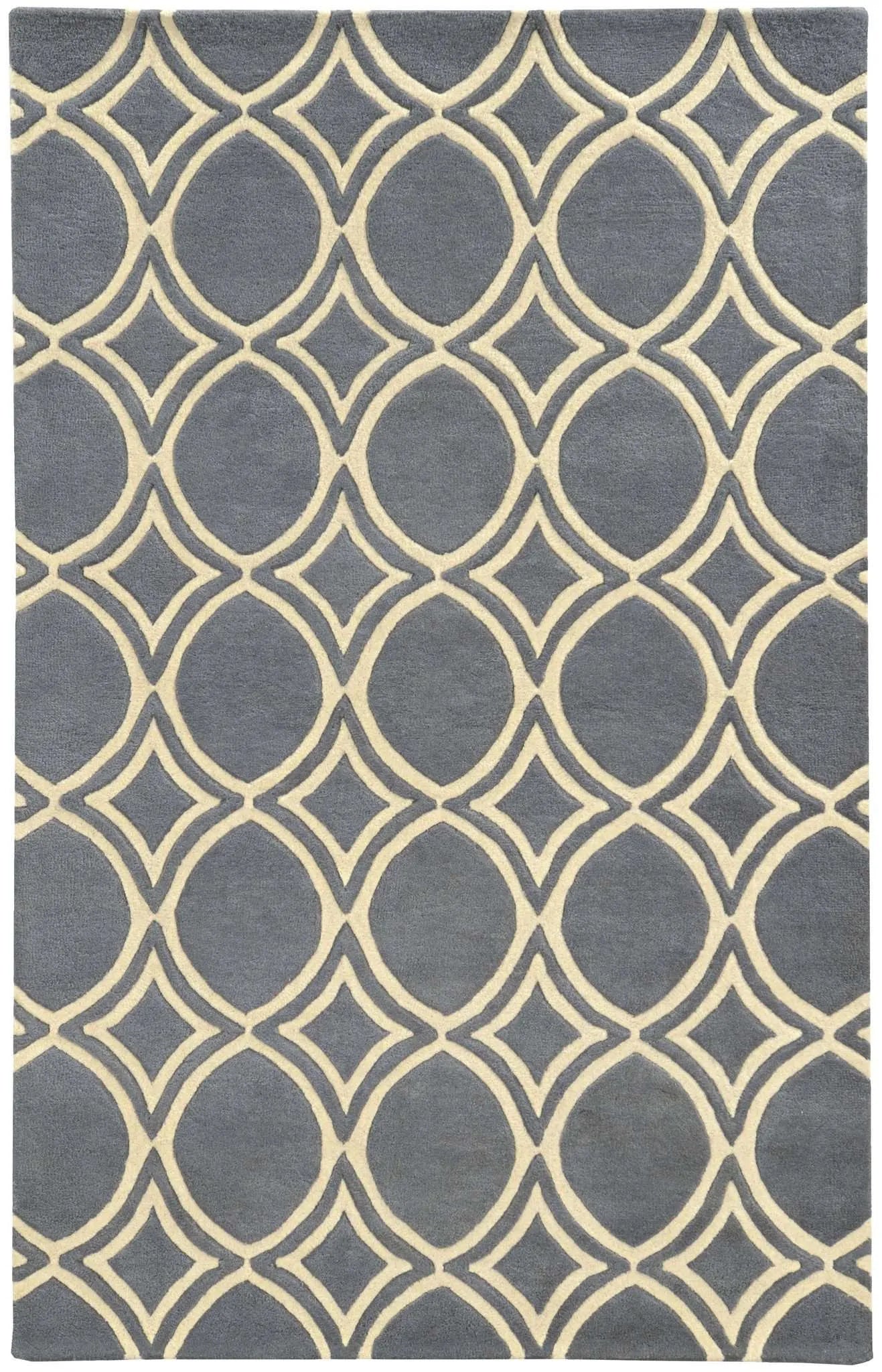 PANTONE UNIVERSE Optic 41107 Charcoal / Ivory Rug - Baconco