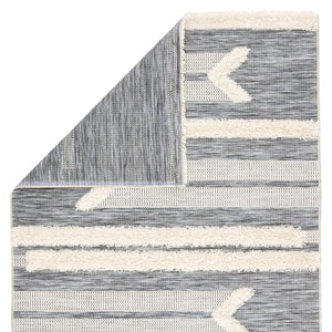 Parades PAD03 Hanai Gray/Cream Rug - Baconco