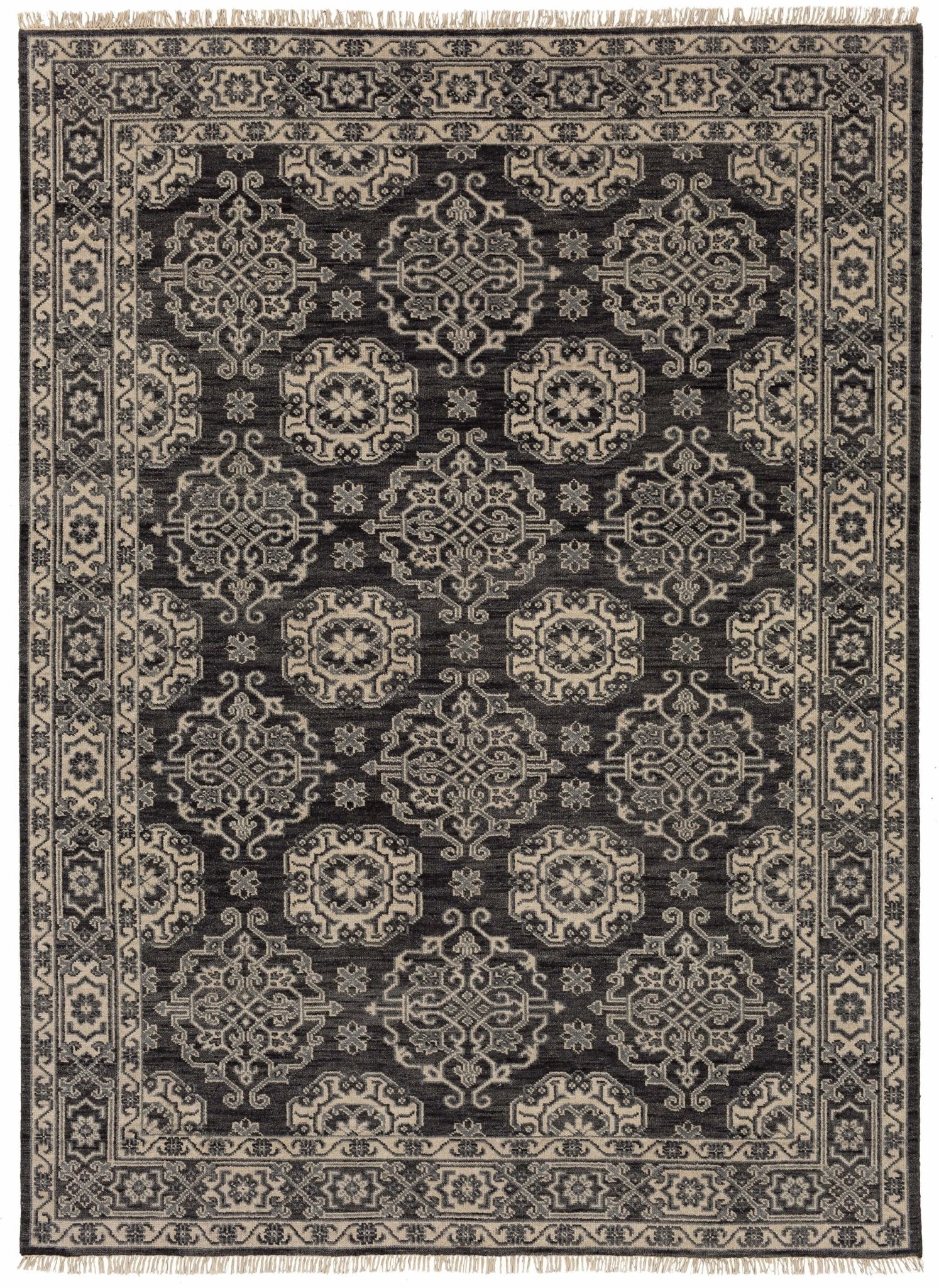 Paradigm Rg144 4575 Camille Black Rug - Baconco