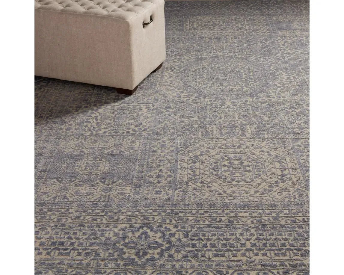 Paragon PRG03 Blue/Grey Rug - Baconco