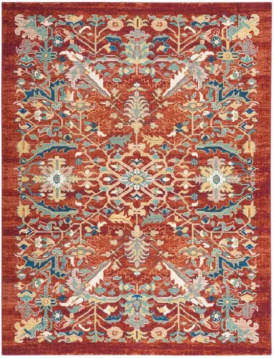 Parisa PSA02 Brick Rug - Baconco