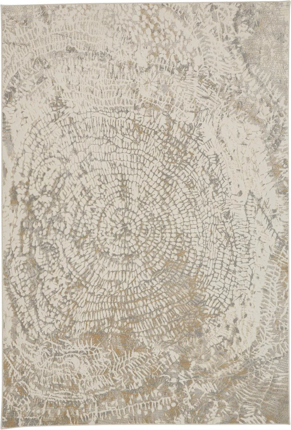 Parker 3702F Ivory/Gray Rug - Baconco