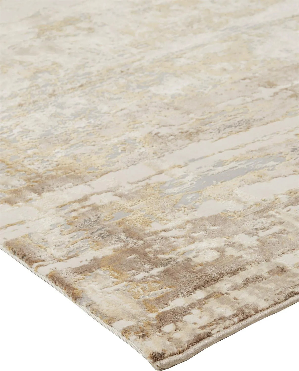 Parker 3709F Ivory/Brown Rug - Baconco