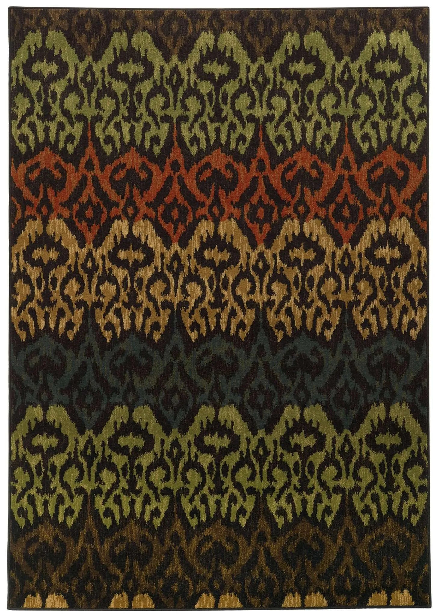 Parker 5341F Black / Multi Rug - Baconco