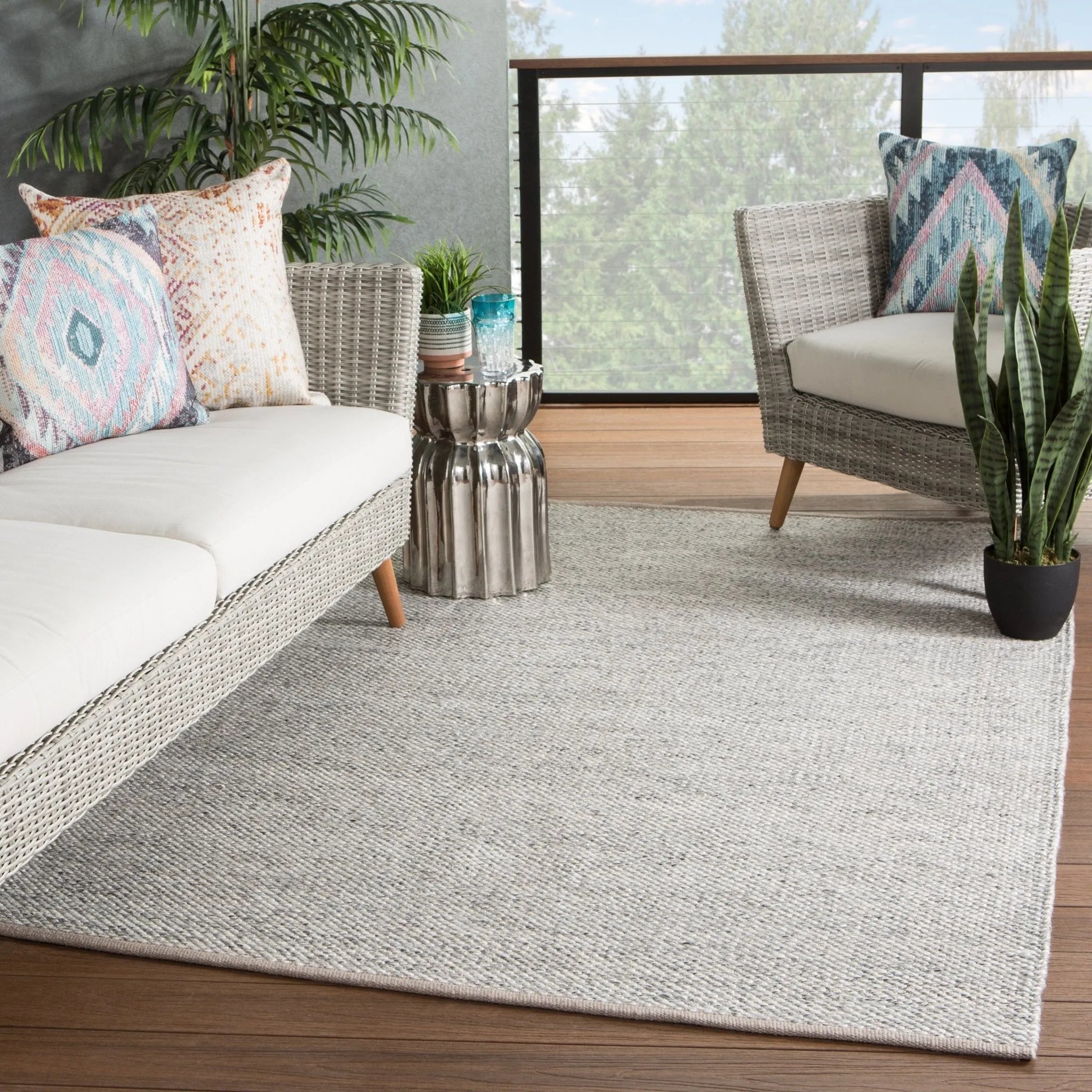 Pasadena Psd03 Lamanda Taupe/Gray Rug - Baconco