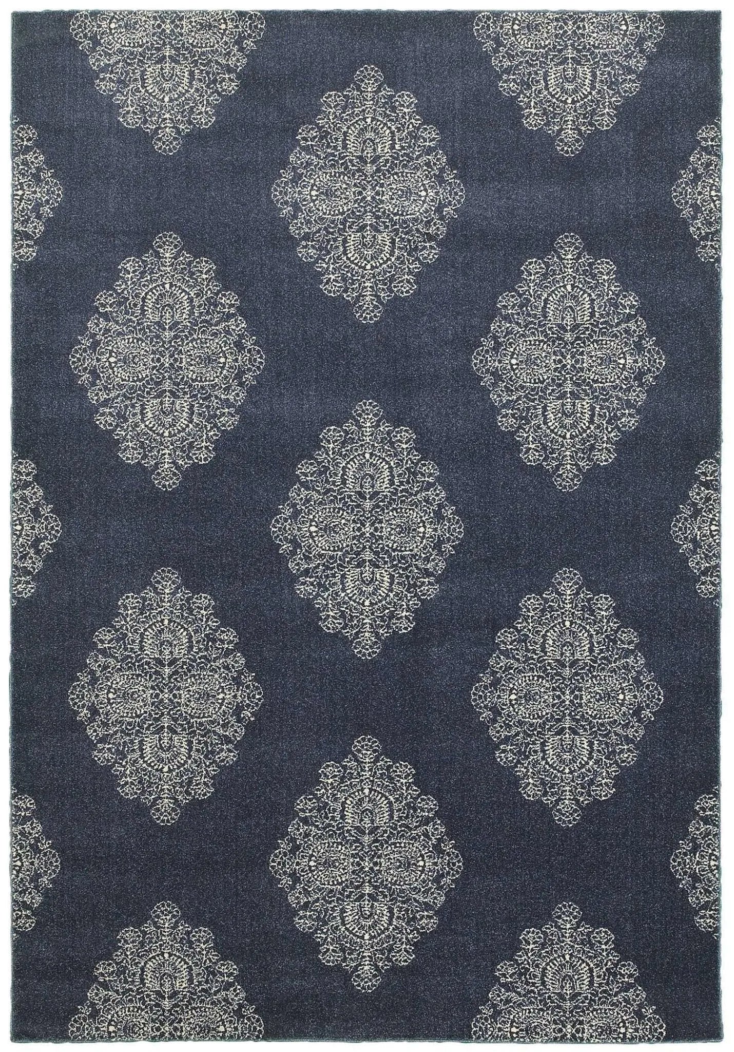 Pasha 5992k Blue/ Ivory Rug - Baconco