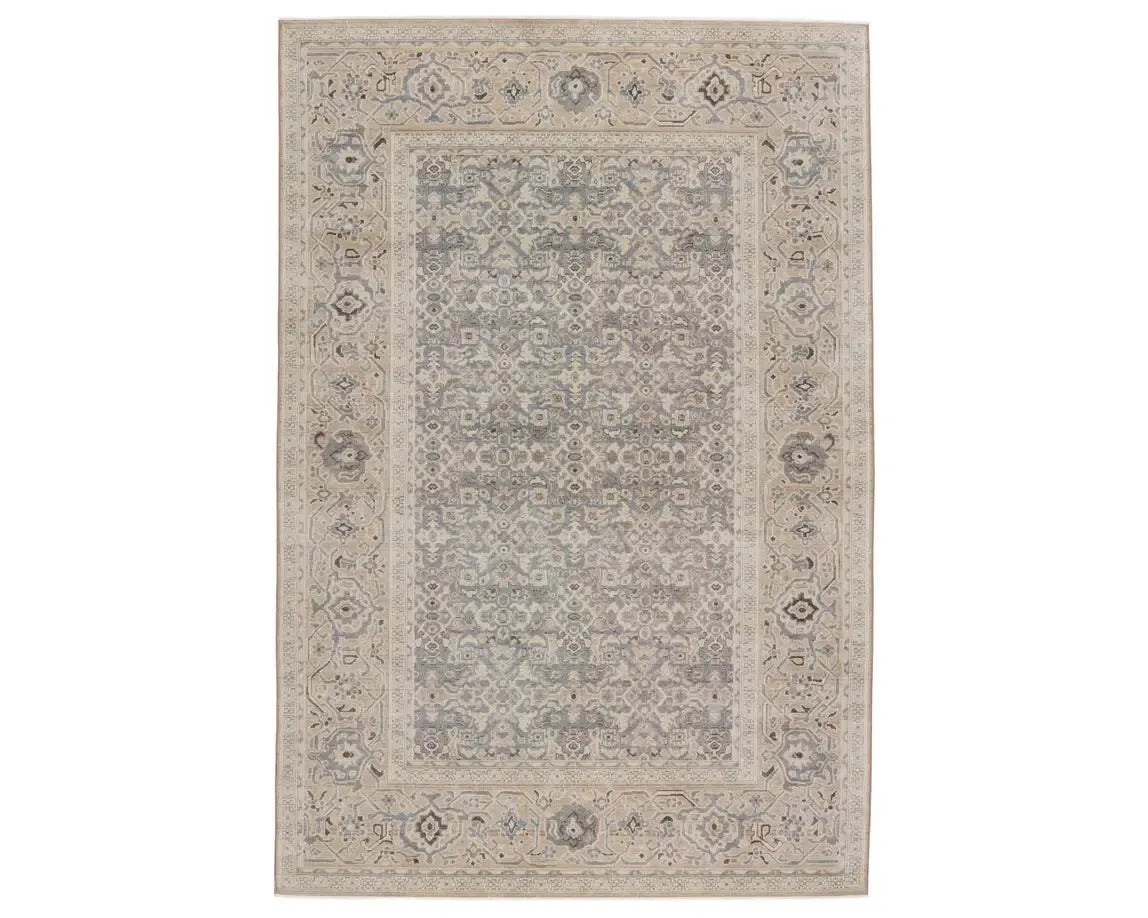 Pasha PSH01 Beige/Blue Rug - Baconco